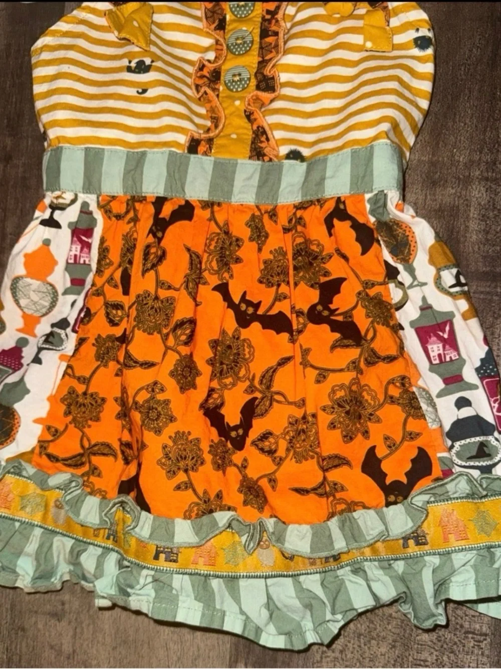 Matilda Jane Dress -Halloween sz 4